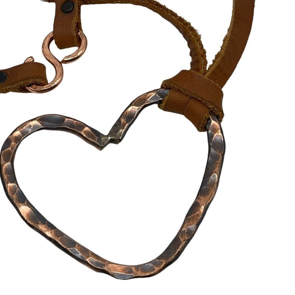 Heart Necklace Handmade Artist Made Signed J Marie ?